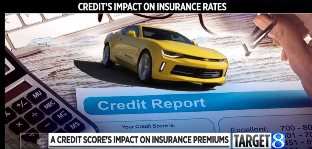 how credit score affect car insurance rates