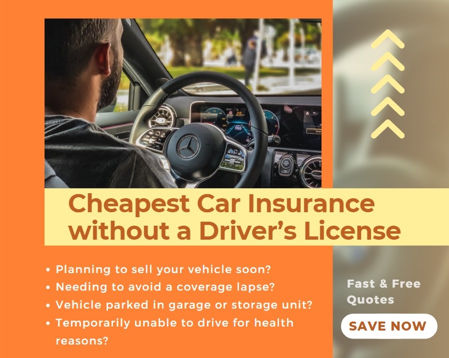 Cheapest car insurance without a license