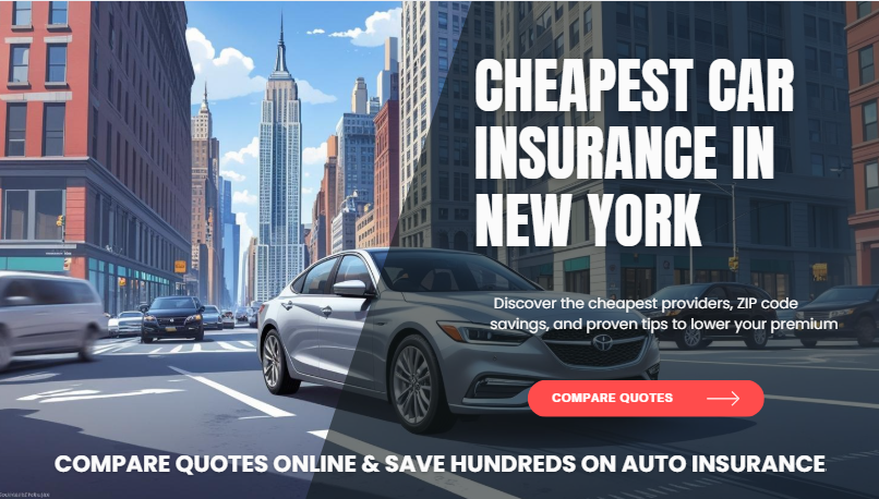 Cheapest Car Insurance in New York