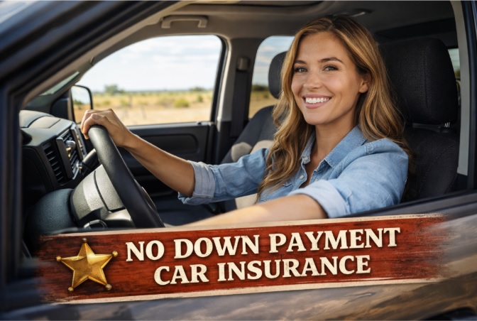 No Down Payment Car Insurance in Texas