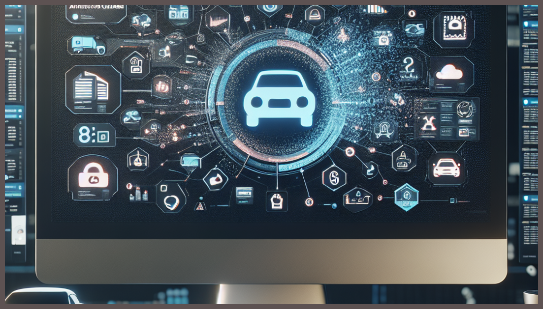 A simplified illustration of online auto insurance comparison.